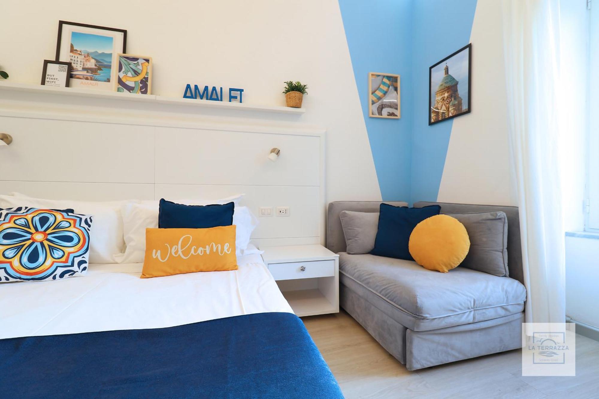 La Terrazza Family Holidays - Sorrento Coast Сант'Анджелло Экстерьер фото